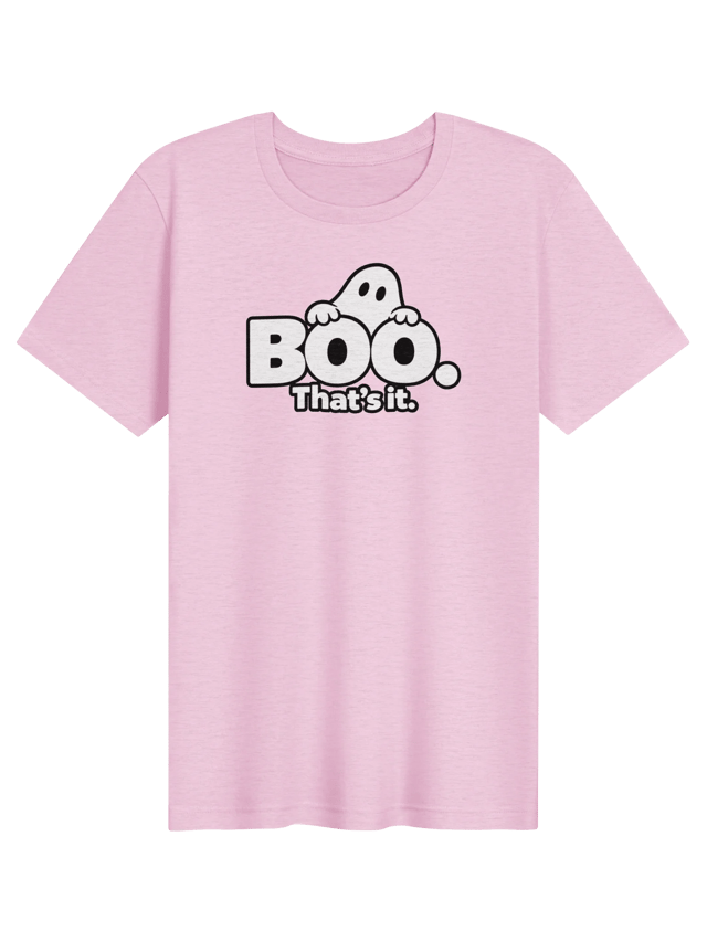 Boo. That's It. Ghost Halloween Women's shirt hat in heather prism lilac